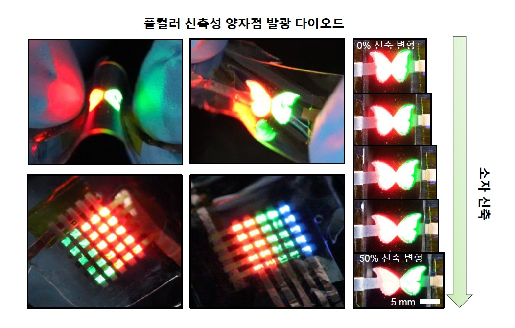 [영상] “1.5배 늘려도 화질 그대로” 고무처럼 쭉 늘어나는 ‘QLED’ 나왔다