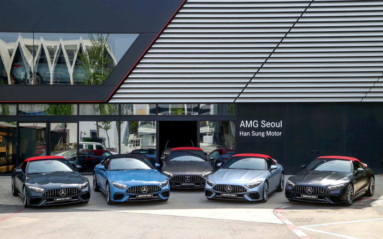 ‘메르세데스-AMG SL 마누팍투어’ 색상 에디션 [메르세데스-벤츠 코리아 제공]