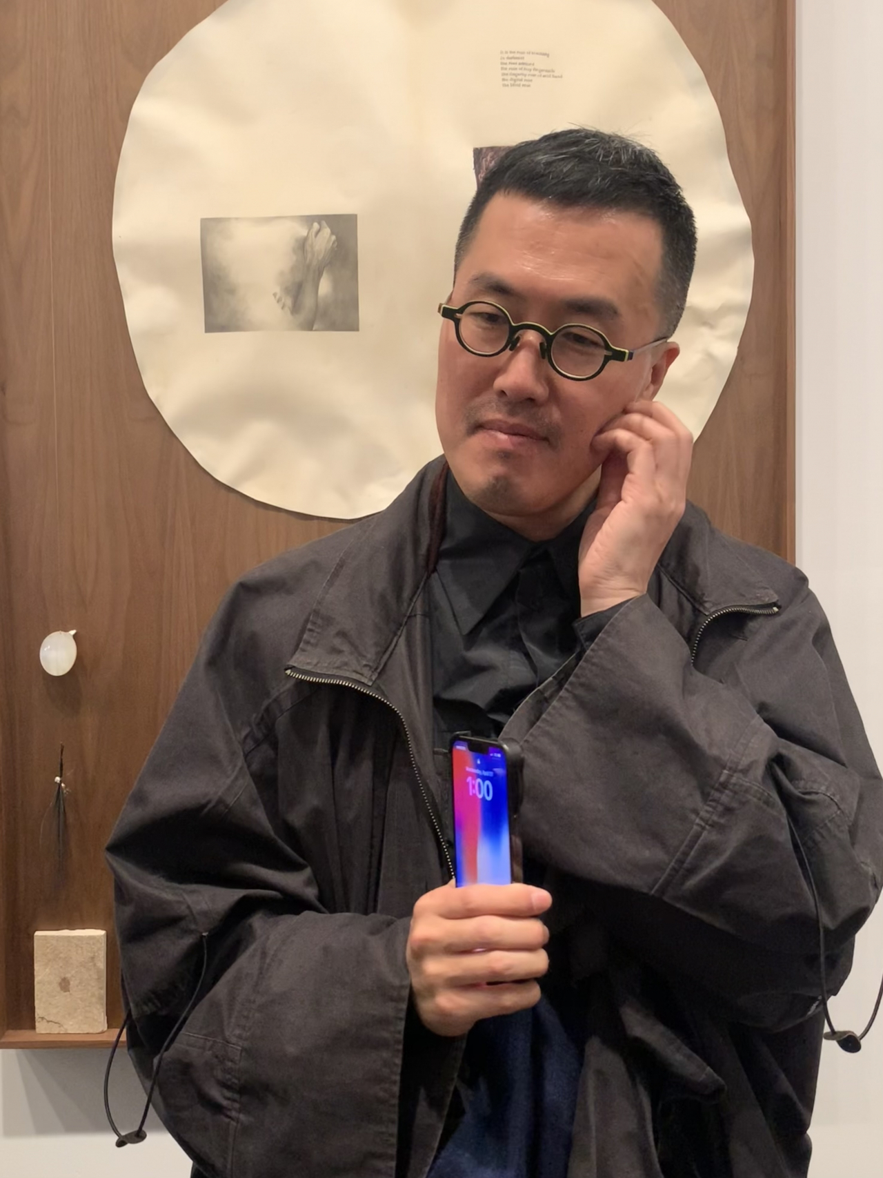 이강승 작가. [베니스=이정아 기자]