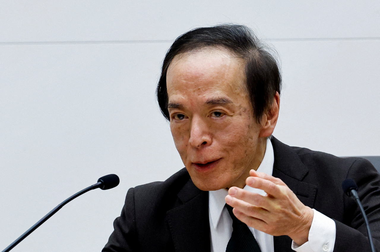 우에다 가즈오 일본은행(BOJ) 총재. [로이터]