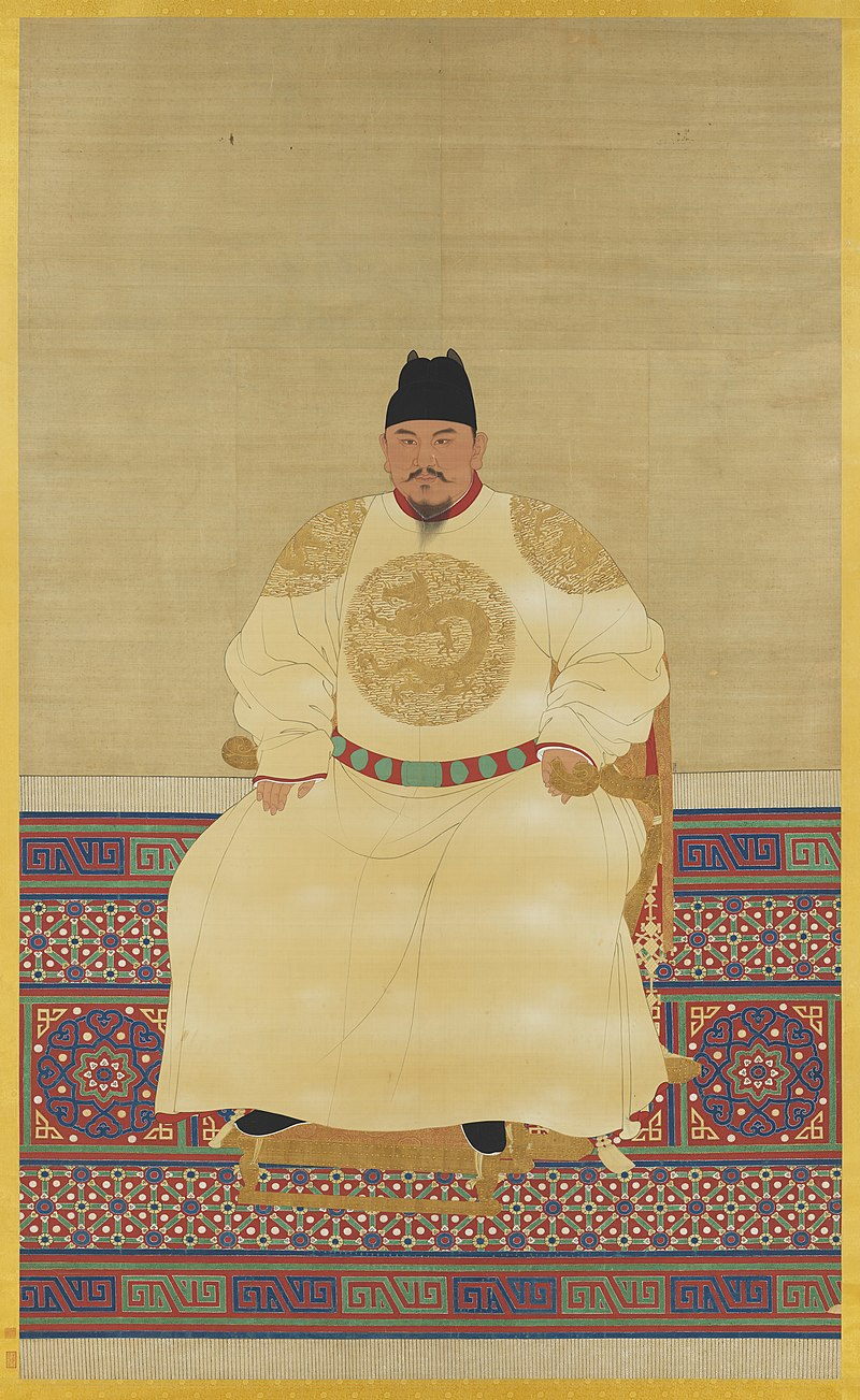 명 태조(明 太祖)라는 묘호로도 잘 알려진 홍무제 주원장.