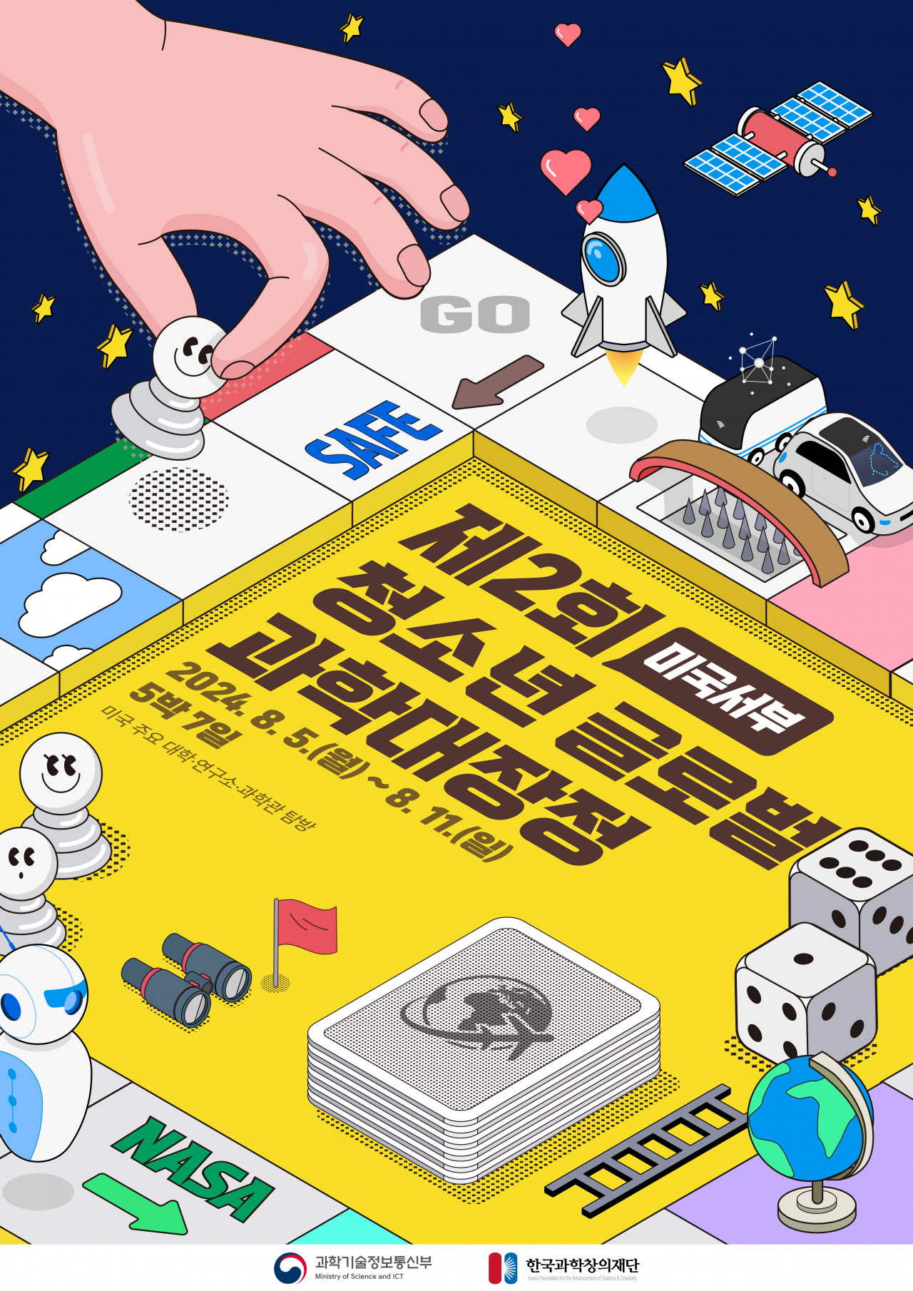 2024년 청소년 과학대장정 포스터.[한국과학창의재단 제공]