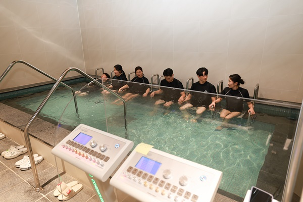완도해양치유센터 저주파 테라피.