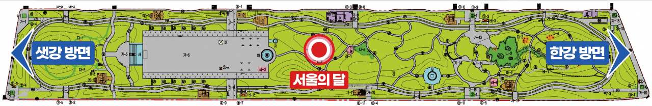 ‘서울의달’ 위치도.[서울시 제공]
