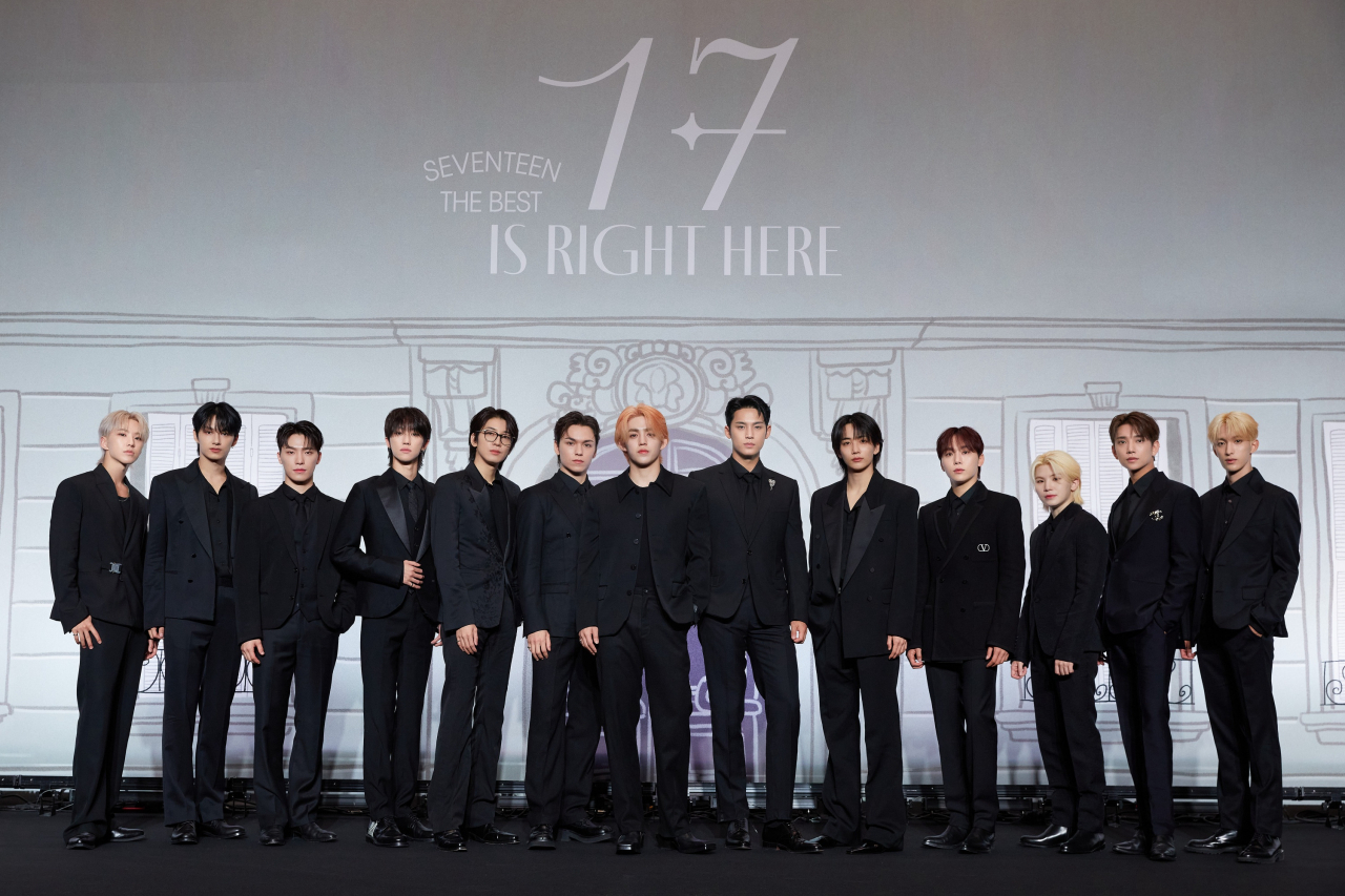 Seventeen shows who is the 'Maestro' of K-pop in greatest hits album - The  Korea Herald