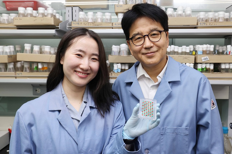 이번 연구를 수행한 서성배(오른쪽) 교수와 황가영 박사과정.[KAIST 제공]
