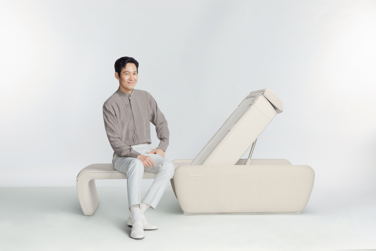 세라젬 전속모델 배우 이정재[세라젬 제공]