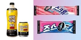 비락식혜 제로(왼쪽),롯데웰푸드 아이스크림 제품 [팔도, 롯데웰푸드 제공]