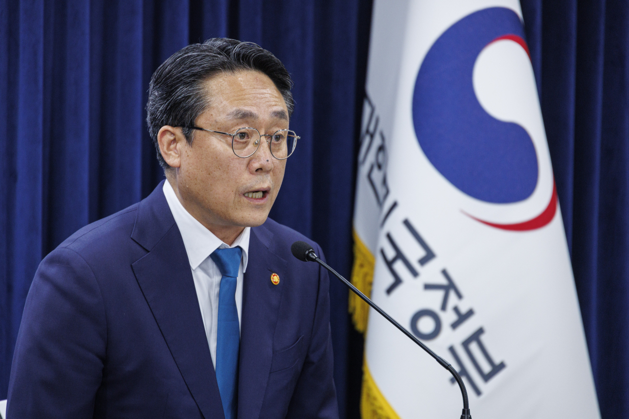 강도형 해양수산부 장관 [연합]