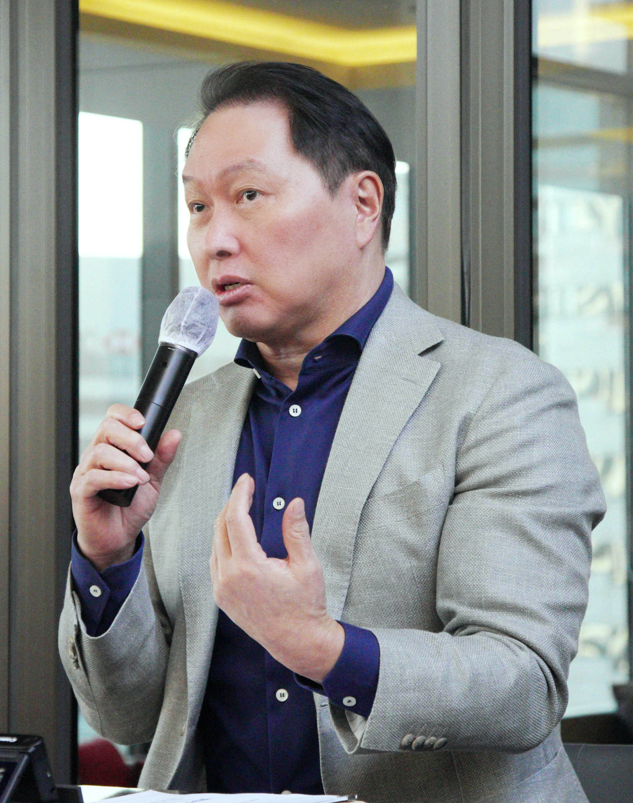최태원 회장은 “1기에서는 상의 업무를 실험적으로 접근했다면 2기에서는 국민이 바라는 경제 현안에 집중하겠다”고 밝혔다. [대한상의 제공]