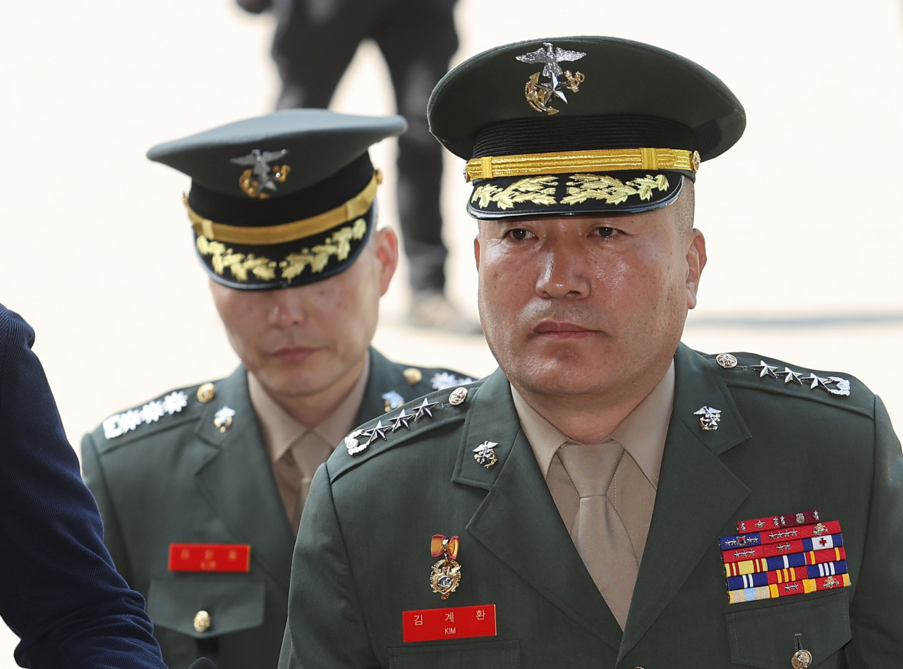 Former Marine Corps Commander Appears for Investigation in Death Case