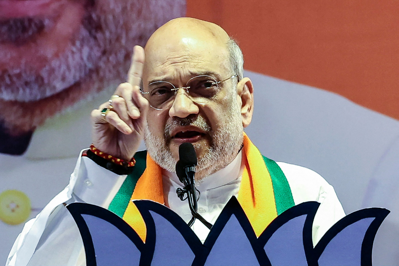 아미트 샤(Amit Shah) 인도 연방정부 내무장관. [AFP]