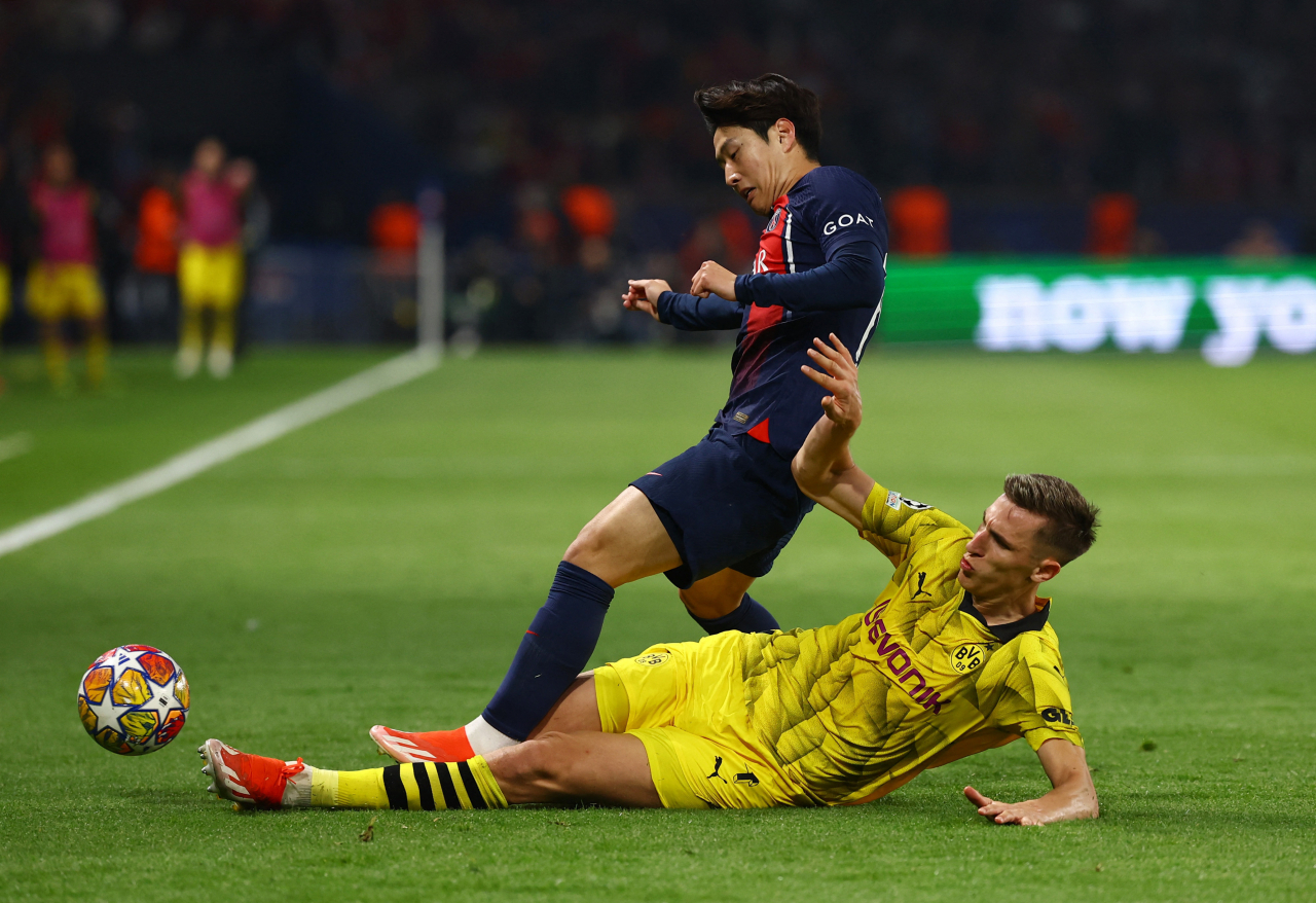 ‘이강인 교체 출전’ PSG, 골대 불운에 UCL 결승 좌절