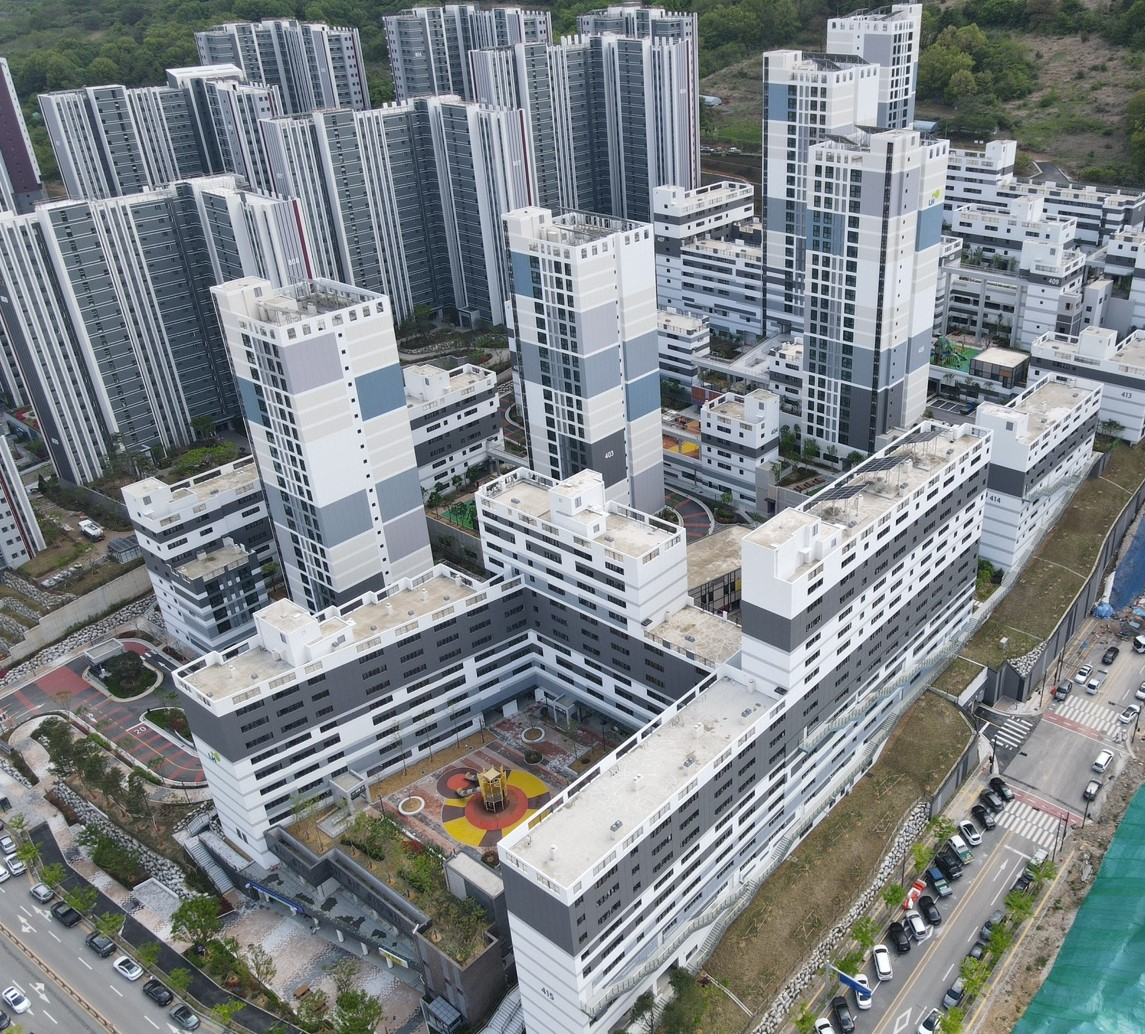 양산사송 A-4블록 아파트 [대보건설 제공]