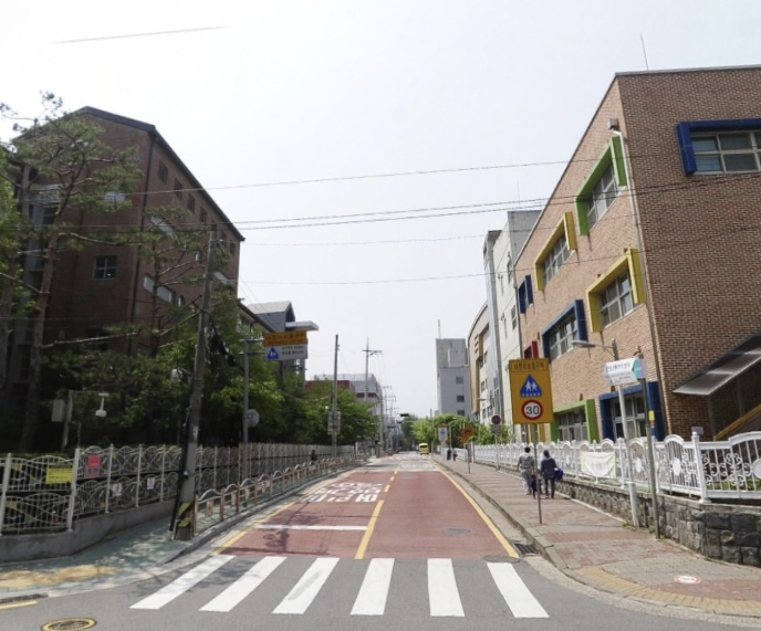 지중화 전.[서초구 제공]
