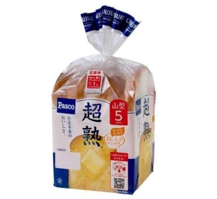생쥐 몸통이 나온 초주쿠 야마가타(超熟 山型) 식빵 [시키시마제빵]