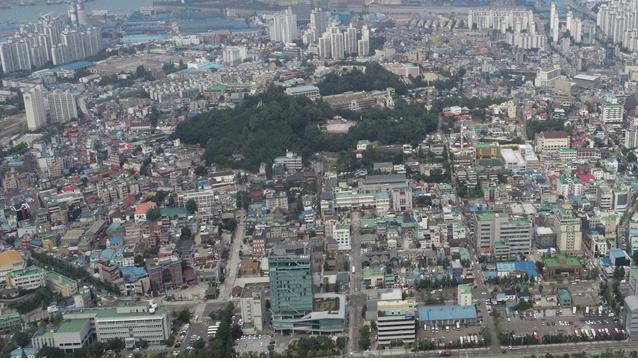 자유공원 주변 일대
