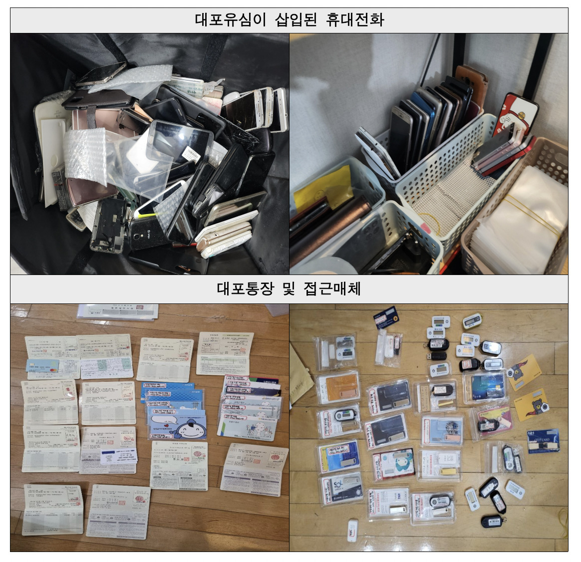[보이스피싱 범죄 정부 합동수사단 제공]
