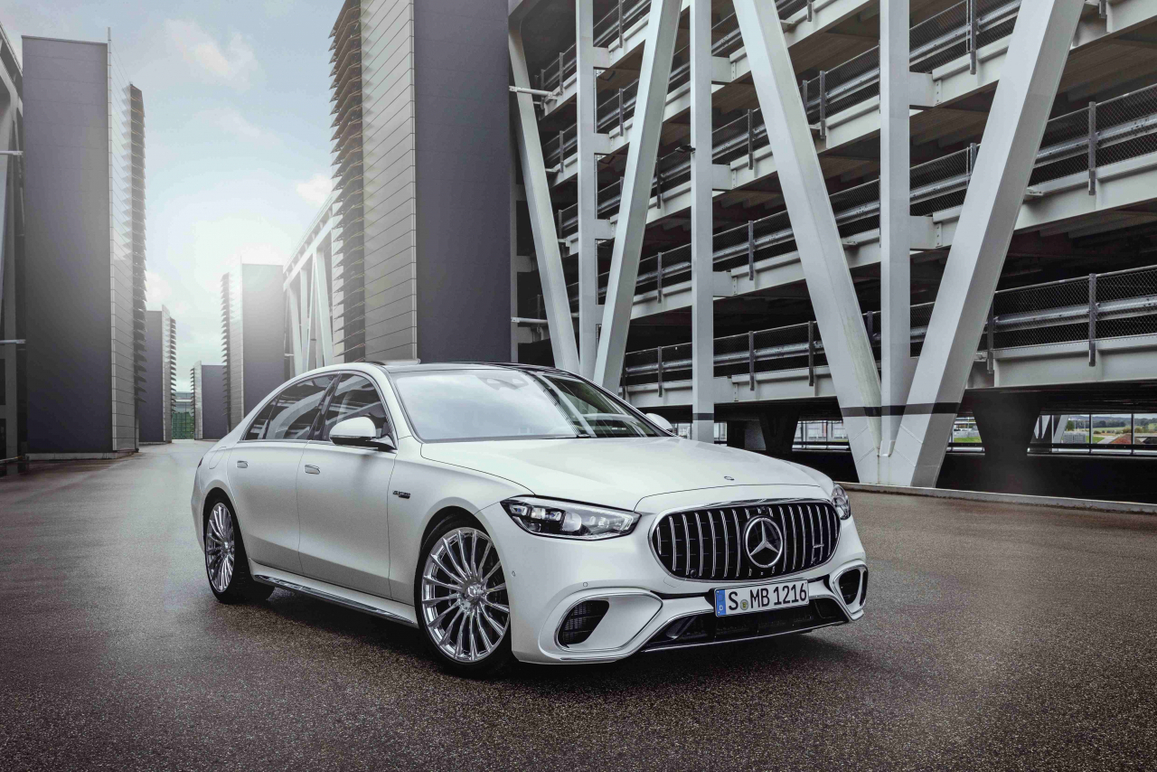 ‘더 뉴 메르세데스-AMG S 63 E 퍼포먼스’ 외관. [메르세데스-벤츠 코리아 제공]