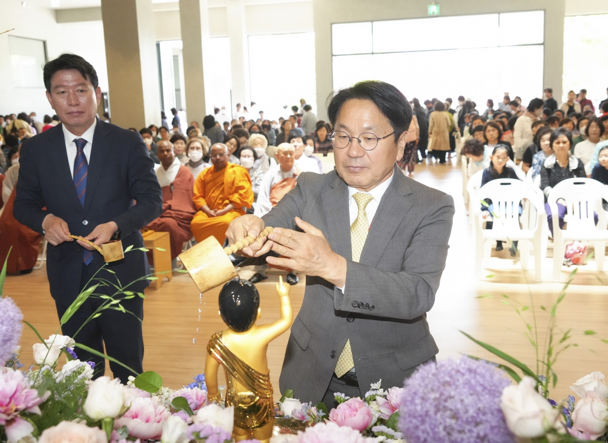 무각사 봉축법요식[광주시 제공]
