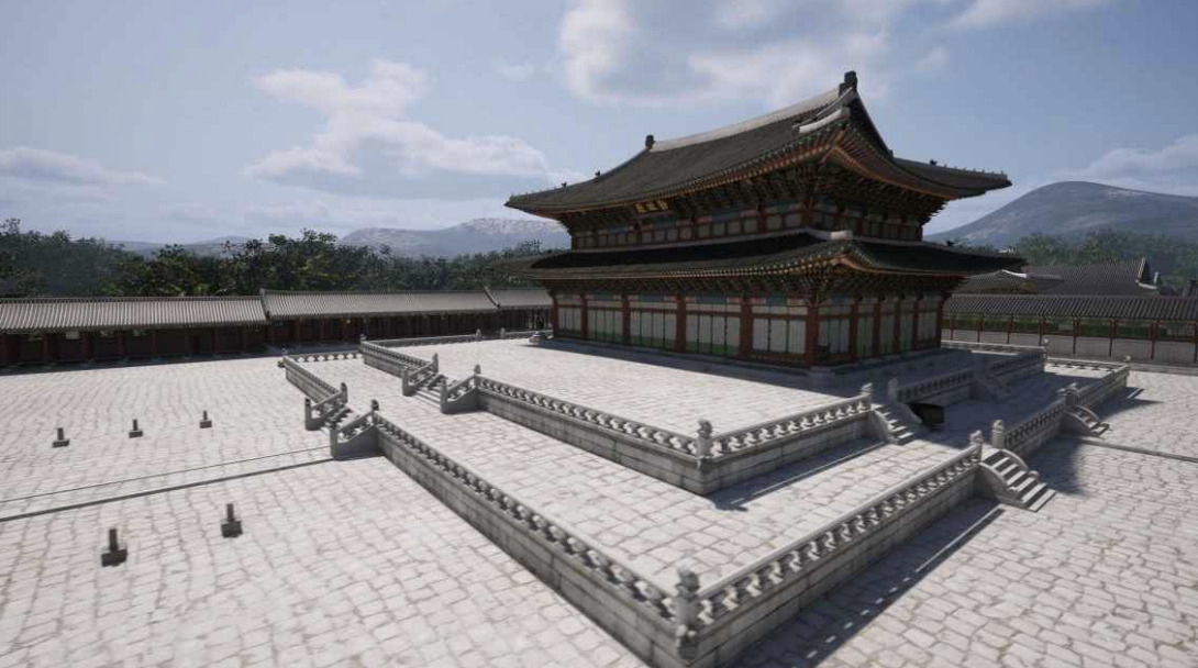 국보 경복궁 근정전 3차원(3D) 구성 자료. [국가유산청]