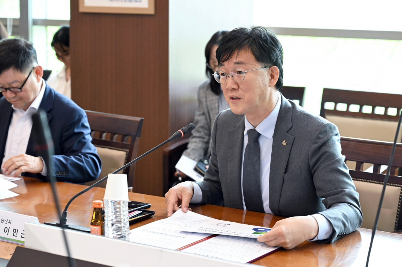 이민근 안산시장.