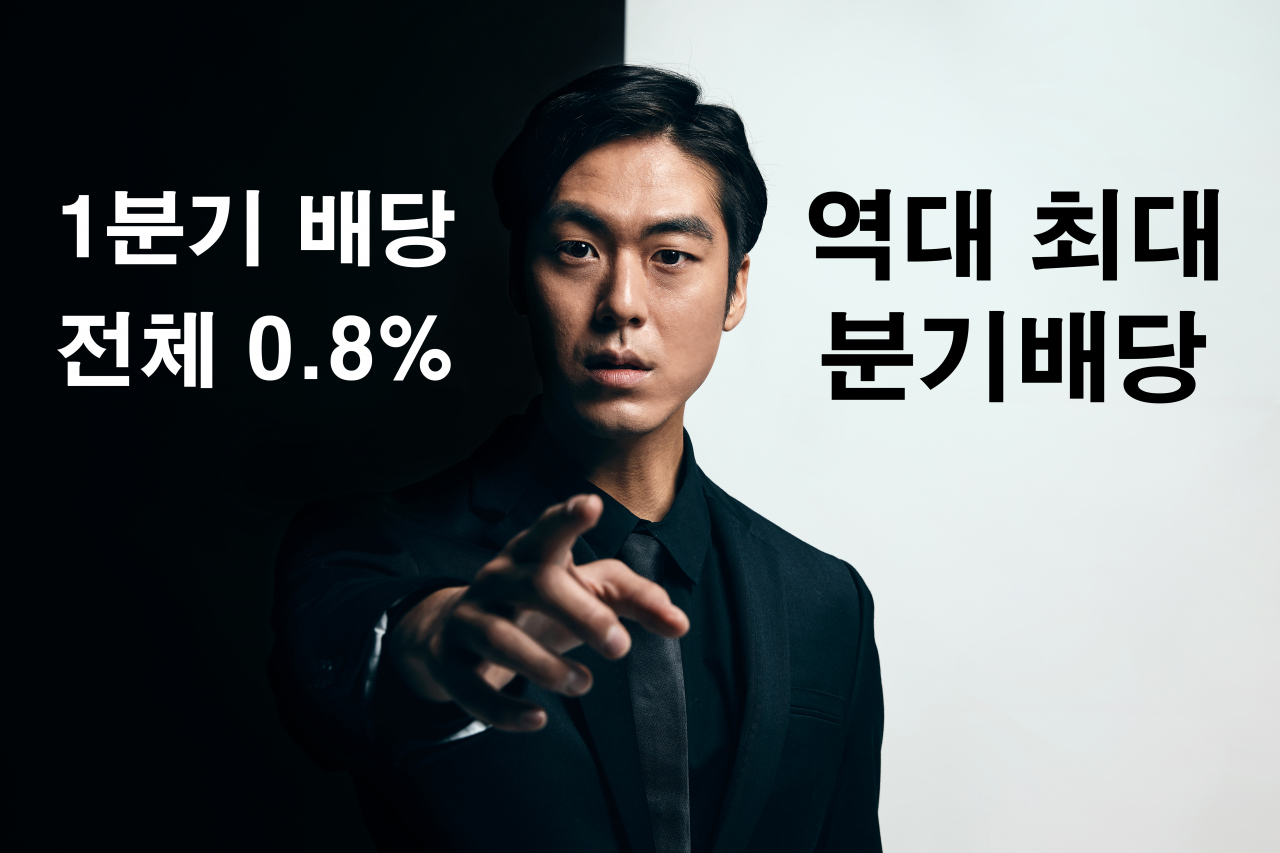 ‘21개社 4.7조’ 역대 최대 분기배당이지만…상장사 0.8%에 불과 [투자360]