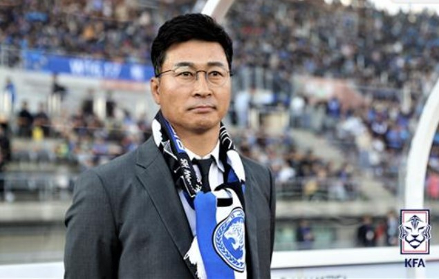 축구대표팀 임시 사령탑에 선임된 김도훈 전 울산 감독. [대한축구협회]