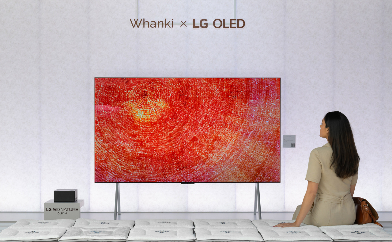 LG전자의 OLED TV ‘LG 올레드 에보’. [LG전자 제공]