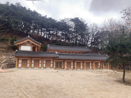 예가가 지난 2019년부터 2020년까지 신축한 팔공총림 동화사 금당선원 모습 .[예가 제공]