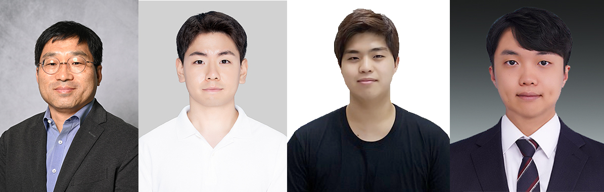 이번 연구를 수행한 GIST 연구팀. 박찬호(왼쪽부터) 교수, 조영인 석박사통합과정, 김종경 박사, 김동희 석사.[GIST 제공]