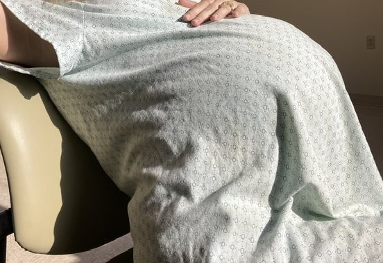 만삭 임신부 자료 사진