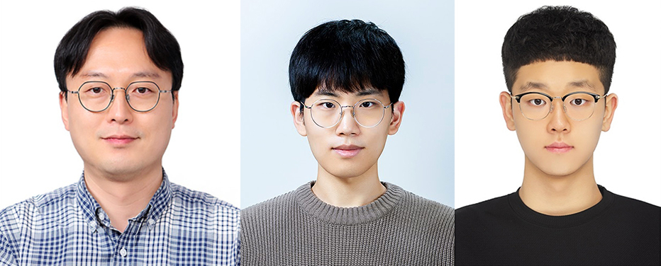 김승준(왼쪽부터) GIST 교수, 오정석 박사과정생, 김승주 학부생[GIST 제공]