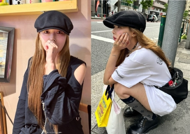 일본여행 사진을 올린 현아. [인스타그램 캡처]