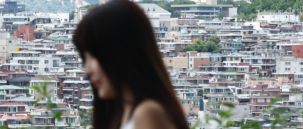 서울 용산구 후암동 일대 빌라 단지 모습. 사진은 기사와는 직접적 연관은 없음. [연합]