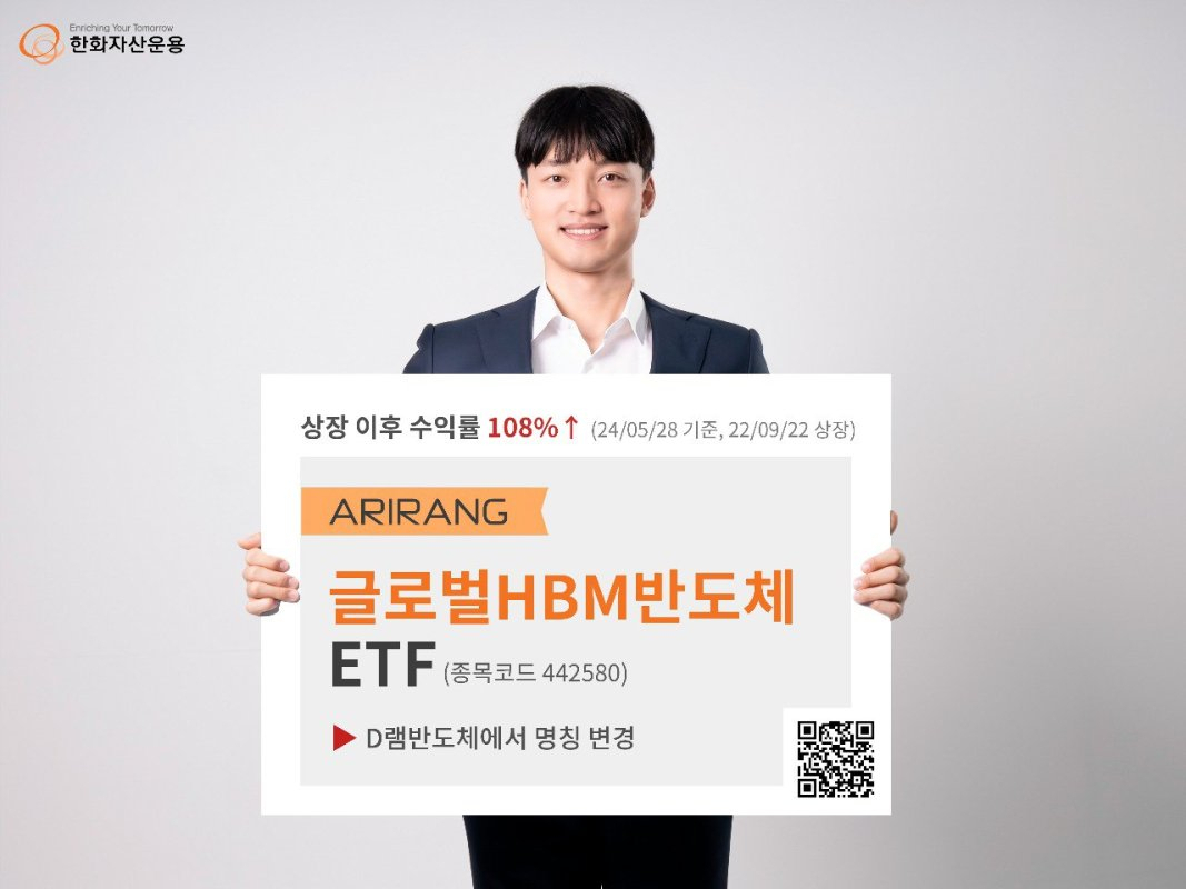 “HBM 투자가 대세”…ARIRANG글로벌HBM반도체’ ETF 수익률 2배↑ [투자360]