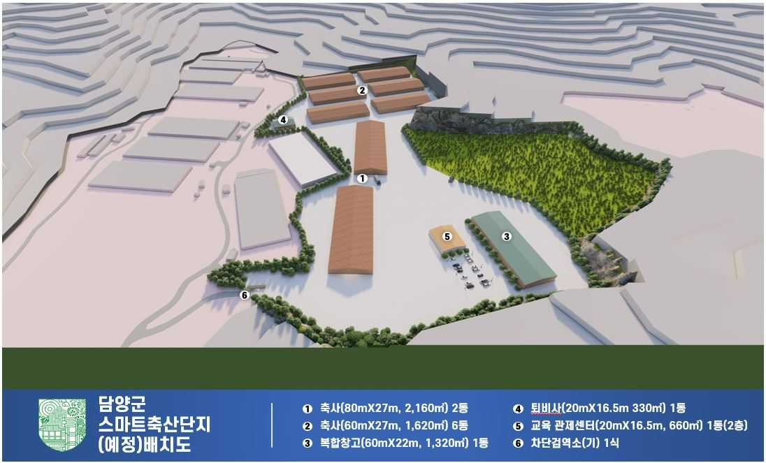 담양군, 2024년 스마트 축산단지 조성 사업 선정