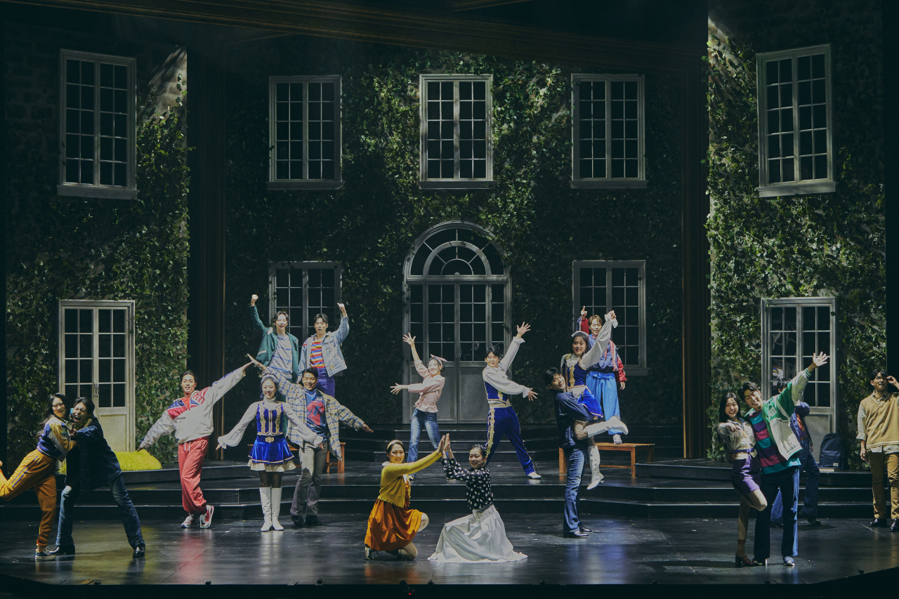 A scene from musical production "Winter Wanderer" (Acom Musical)