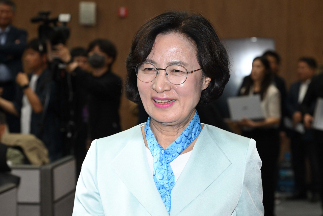 추미애 더불어민주당 의원. 이상섭 기자