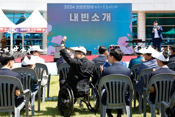 31일 오전 11시 순천시 연향동 호남호국기념관에서 보훈의 달 기념 특별기획전 개막식이 열리고 있다.