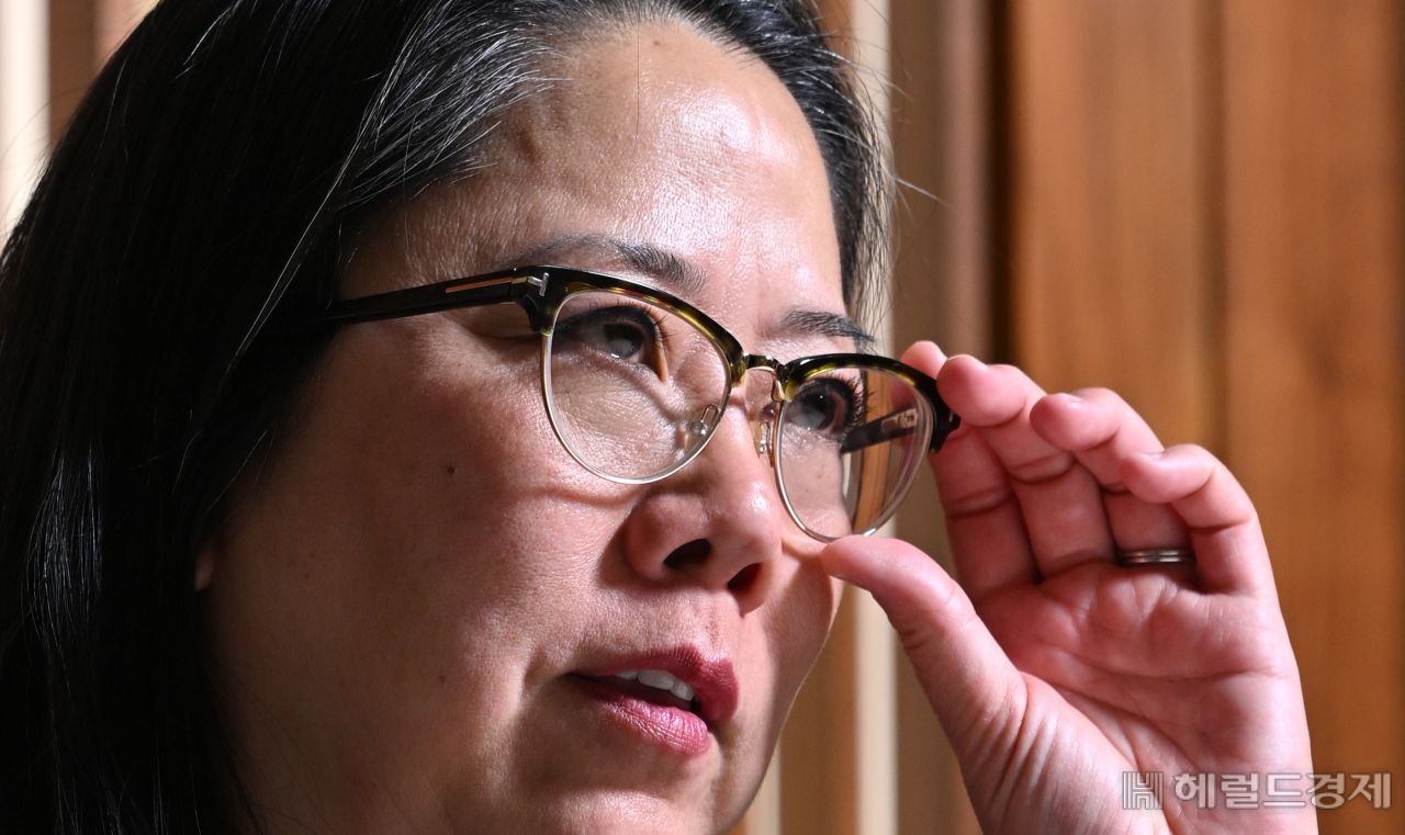 ‘2024 삼성호암상’ 과학상 화학·생명과학부문 수상자 혜란 다윈 교수가 30일 오후 서울 신라호텔 영빈관에서 헤럴드경제와 인터뷰를 하고 있다. 임세준 기자