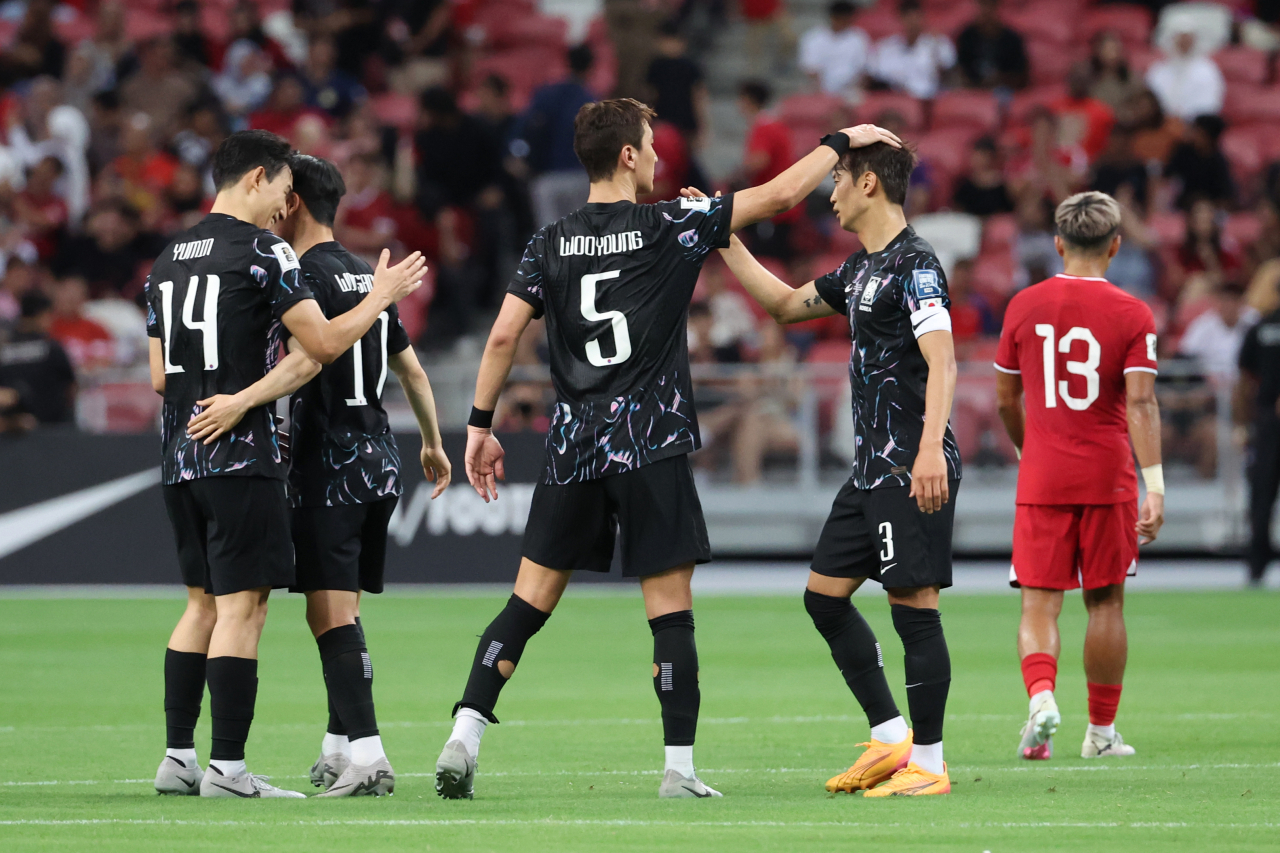 손흥민·이강인 나란히 멀티골…싱가포르에 7-0 대승, WC 3차예선 진출 - 헤럴드경제