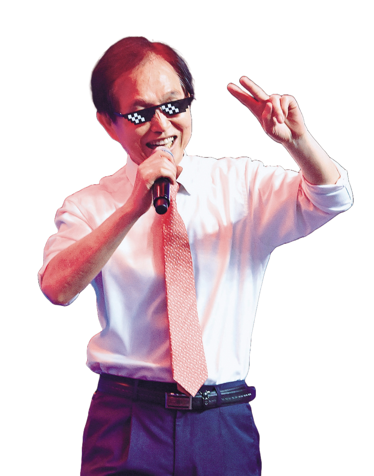 노래하는 과학자 박새별이 선보인 공연에는 AI보컬이 함께했다. 대전=임세준 기자
