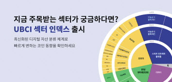 10일 두나무는 가상자산지수 서비스 UBCI에 신규 지수인 ‘업비트 섹터 지수’를 출시했다.