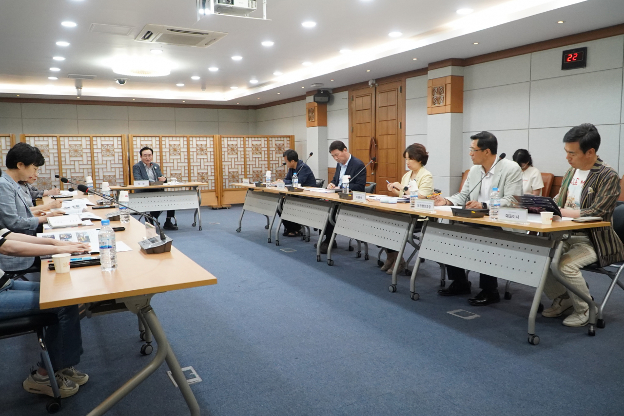 남도 음식 거리 조성 용역 보고회