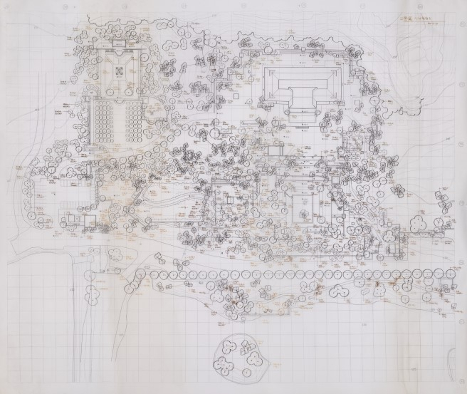 "Heewon Planting Existing Plan" by Jung Young-sun (Courtesy of STL)