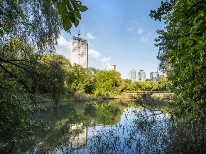 "Yeouido Saetgang Ecological Park" designed by Jung Young-sun (Photo Jung Ji-hyun)
