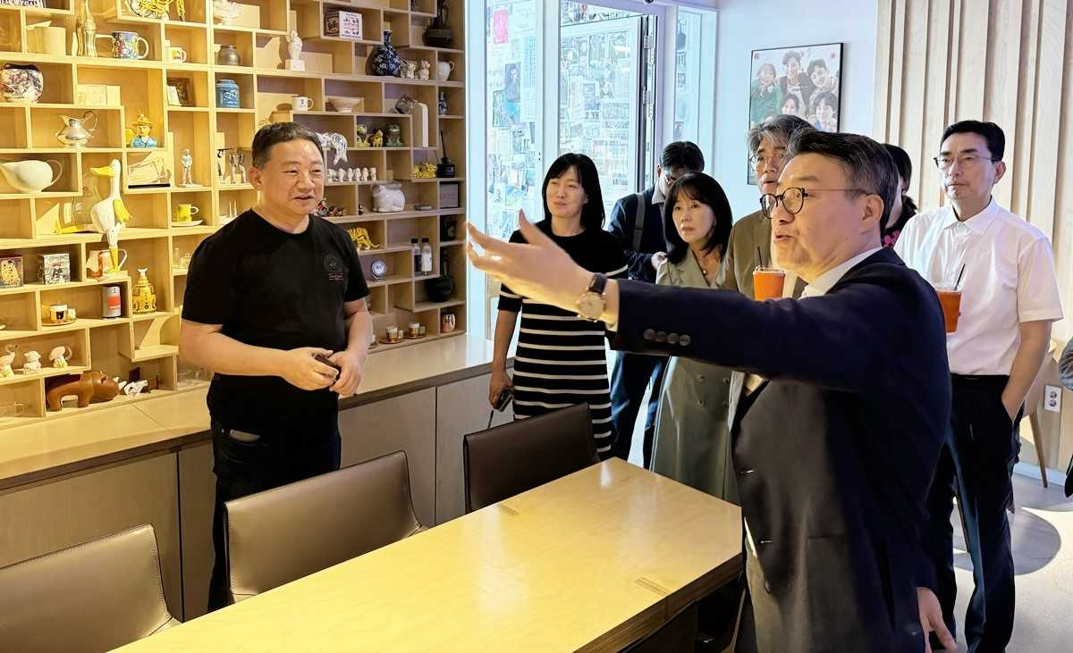 박상철 호남대 총장, 이이남스튜디오 방문 ‘산학협력’ 논의