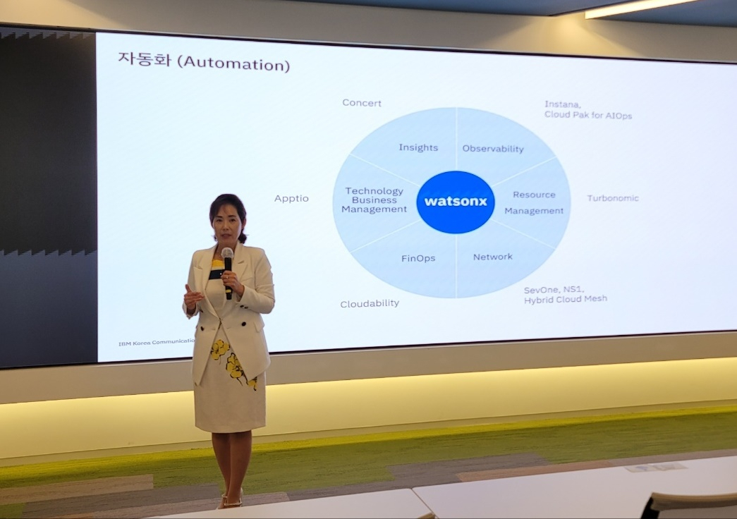 이은주 한국IBM 사장. [한국IBM 제공]