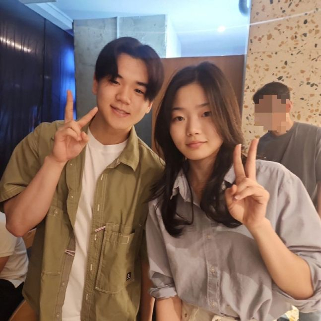 윤후 군, 성빈 양의 모습. [박경혜 인스타그램]